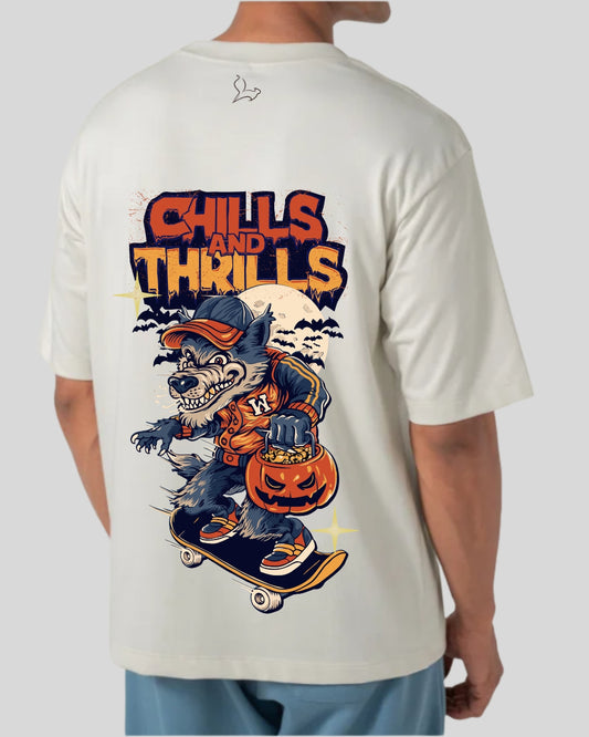 CHILLS AND THRILLS / OVERSIZE T-SHIRT