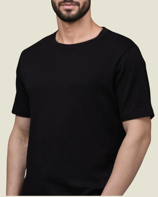 Cotton Solid T-Shirt