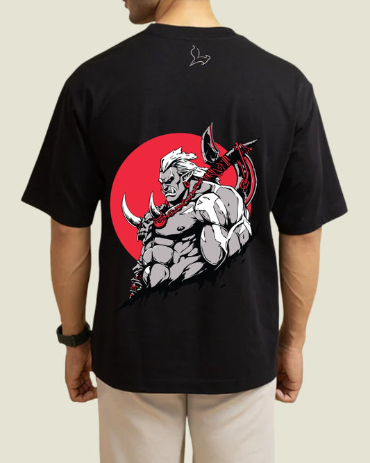 Warrior Graphic Oversize T-shirt