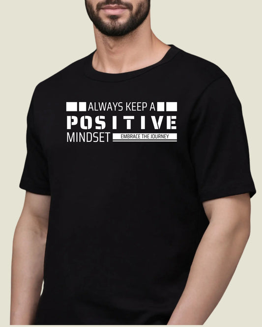 Positive Mindset/ Regular Fit T-shirt