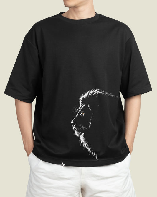 Lion Design / Oversize T-shirt
