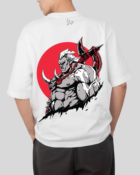 Warrior Graphic Oversize T-shirt