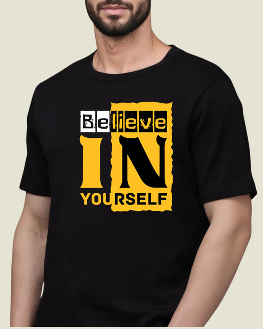 Believe in Yourself  / Regular Fit T-shirt